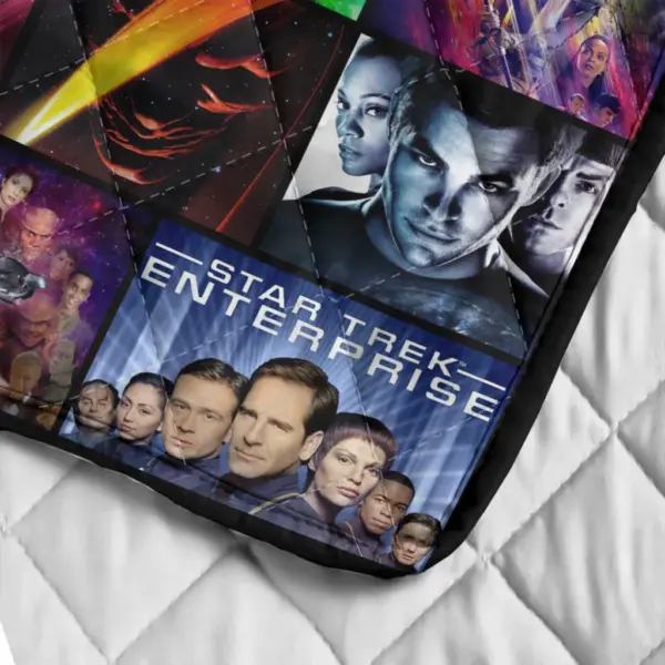Star Trek 60th Anniversary Quilt Blanket -THK123291 - Image 3