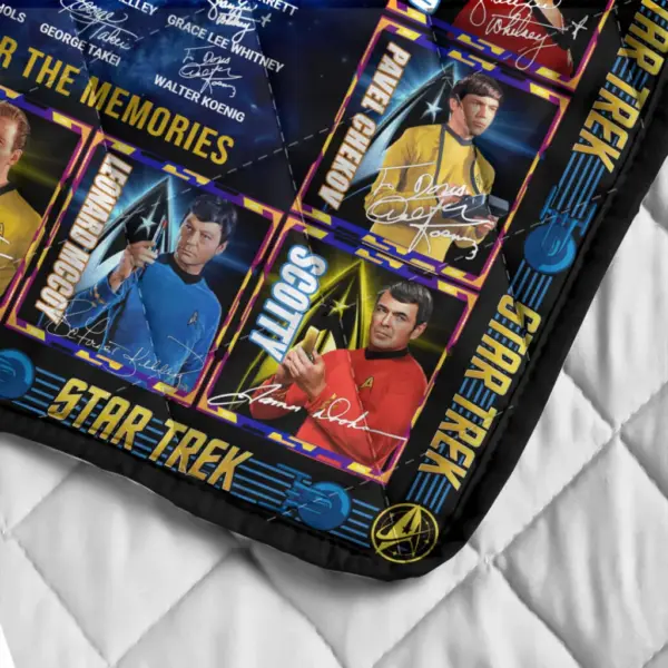 Star Trek 60th Anniversary Quilt Blanket -THK124515 - Image 3