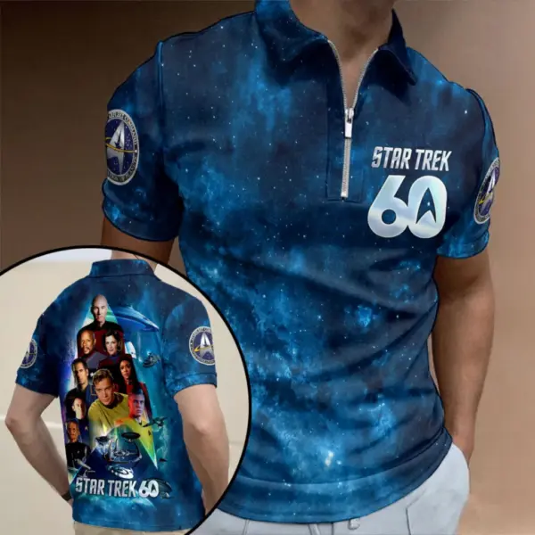 Star Trek Zip Polo Shirt -THK124365