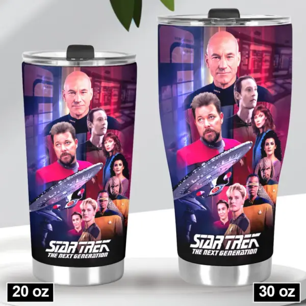 Alternative view of Star Trek 60th Anniversary Tumbler Cup - THK121959