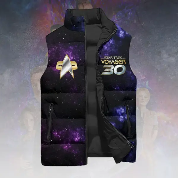 Star Trek 60th Anniversary 3D Sleeveless Down Jacket-THK122040 - Image 3