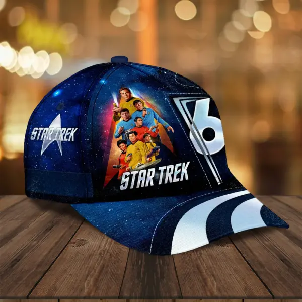 Alternative view of Star Trek 60th Anniversary Classic Cap -THK124380