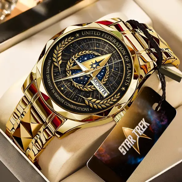 Star Trek Alloy Luxury Quartz Watch -THK123295