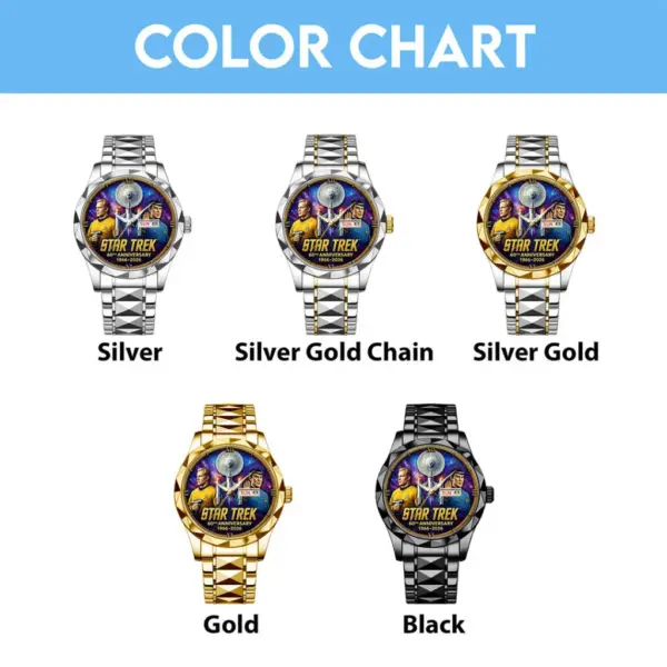 Star Trek Alloy Luxury Quartz Watch -THK124328 - Image 5