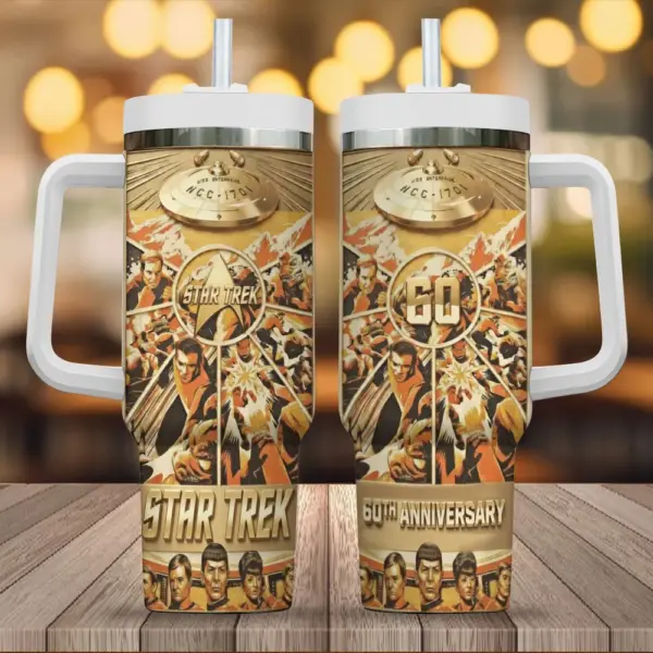 Star Trek 60th Anniversary 40oz Stanley Tumbler-THK124556