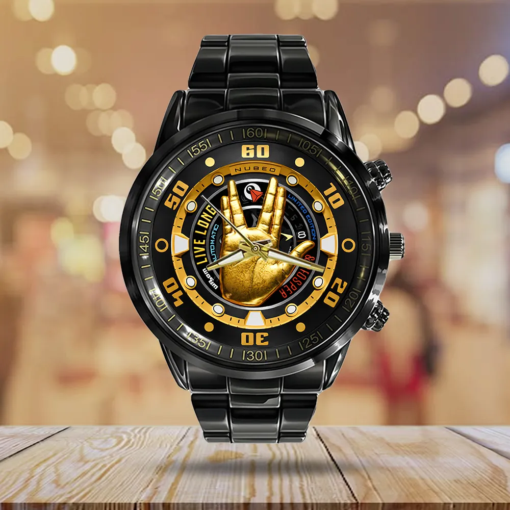 Star Trek 60th Anniversary 2026 Black Stainless Steel Watch-THK124360 - Image 2