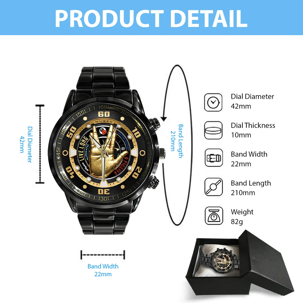 Star Trek 60th Anniversary 2026 Black Stainless Steel Watch-THK124360 - Image 4