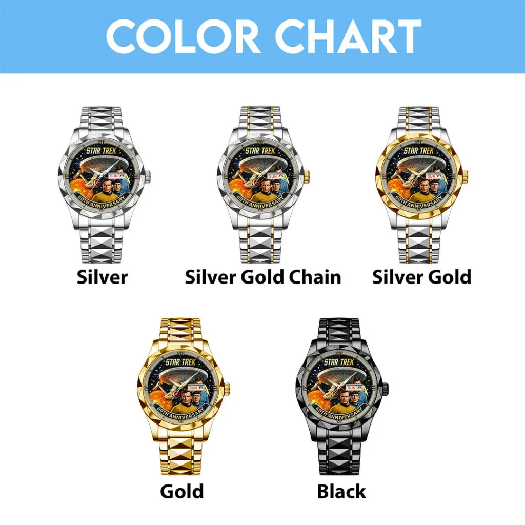 Star Trek Alloy Luxury Quartz Watch -THK124354 - Image 5