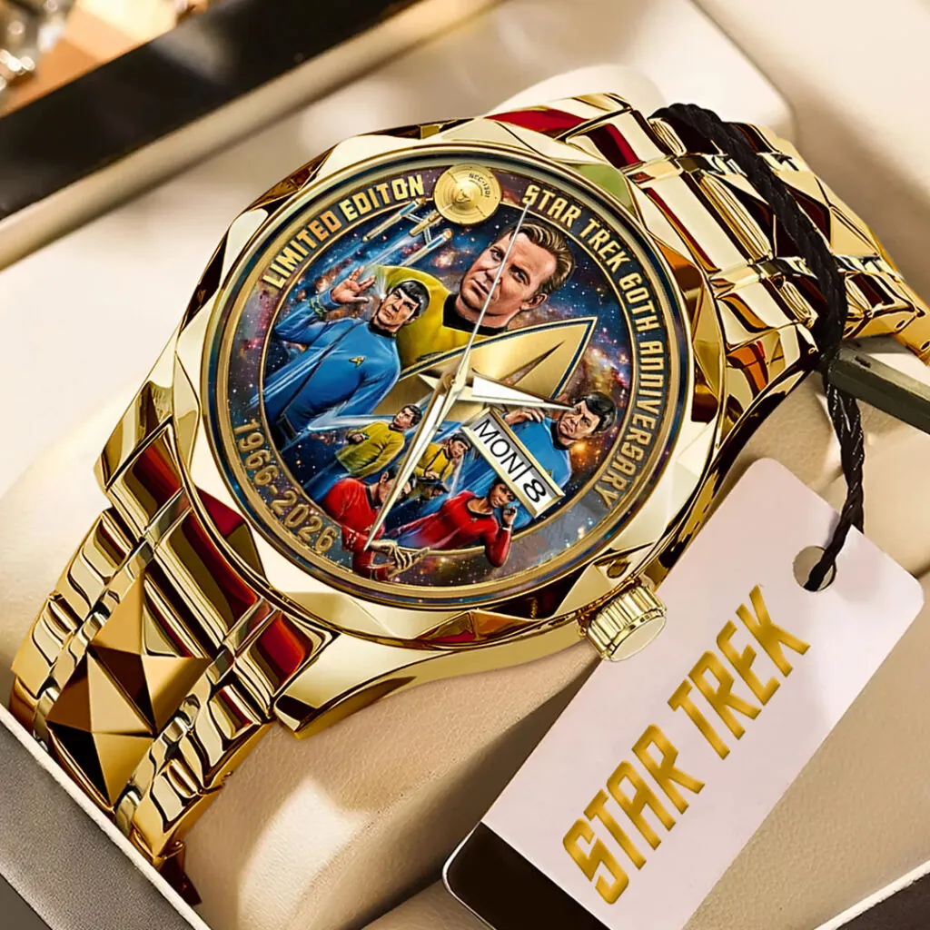Star Trek Alloy Luxury Quartz Watch -THK124348