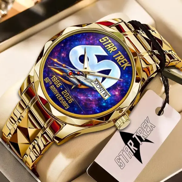 Star Trek Alloy Luxury Quartz Watch -THK123050