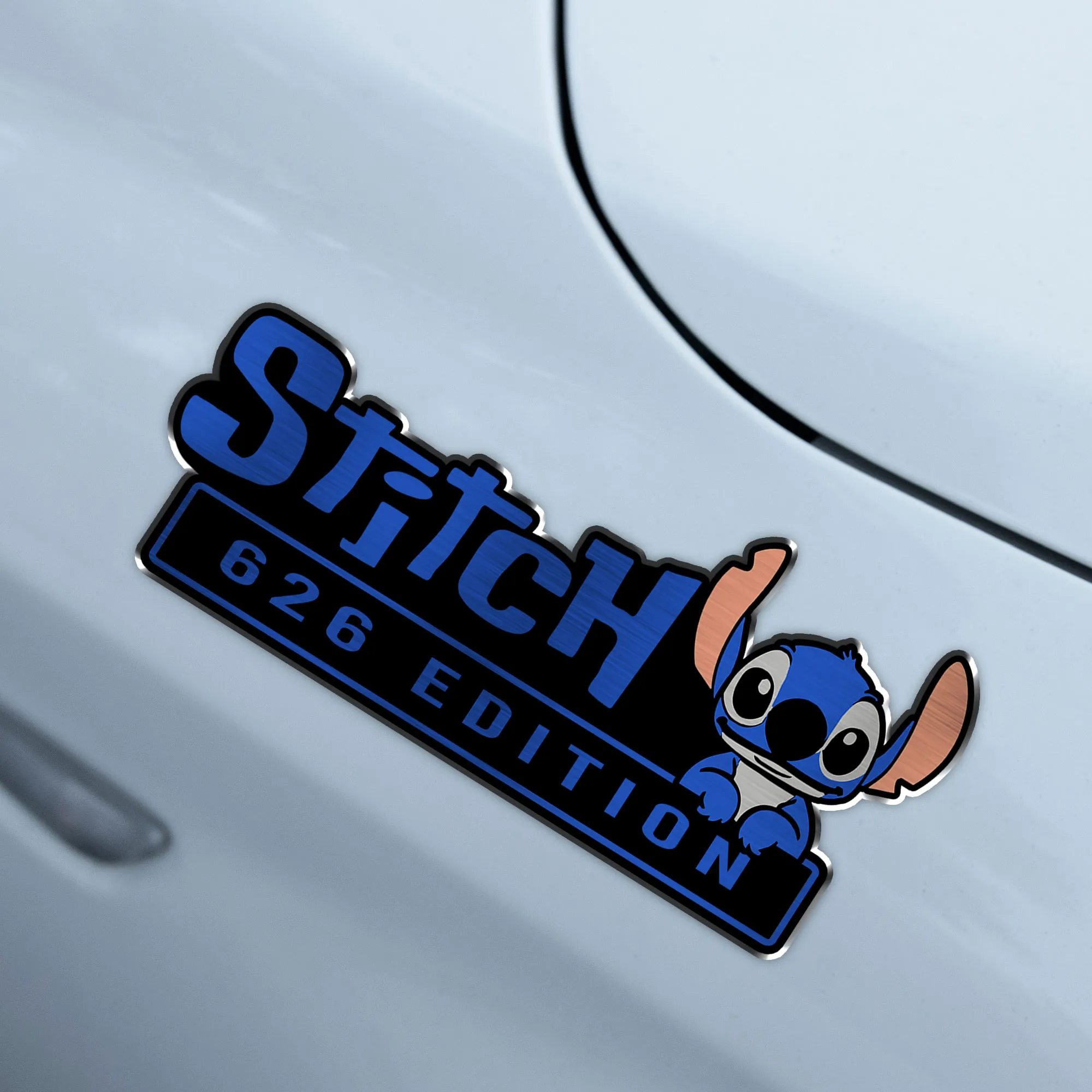 Stitch Experiment 626 Edition 3D Inlayed Car Name Badge - Image 2