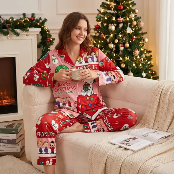 Snoopy Pajama Set-THK136118 - Image 3