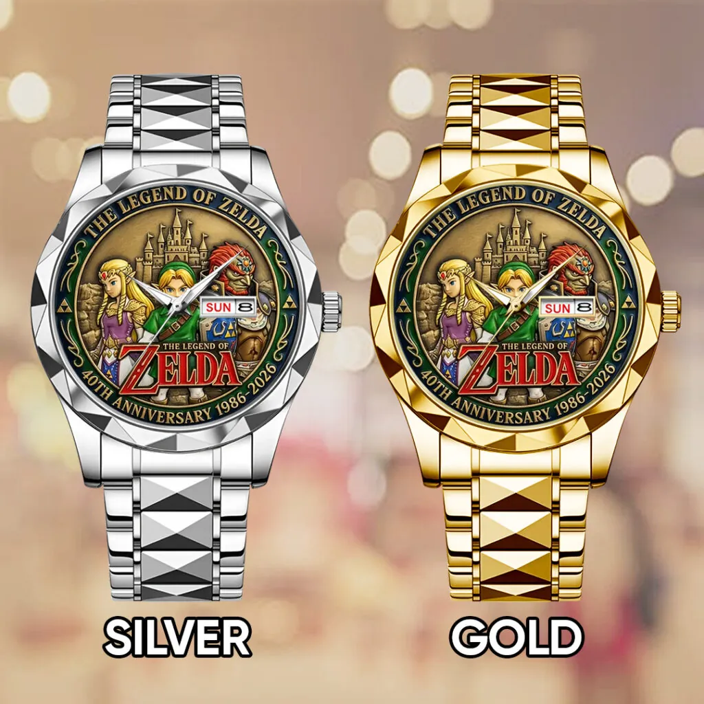The Legend of Zelda 40th Anniversary Alloy Luxury Quartz Watch-THK122216 - Image 2