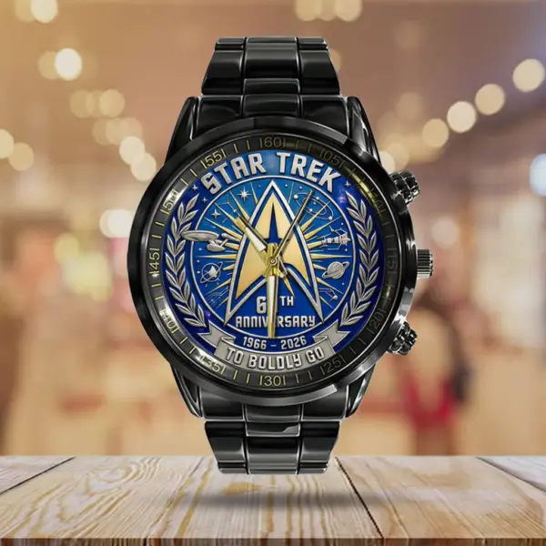 Star Trek 60th Anniversary 2026 Black Stainless Steel Watch-THK124716 - Image 3