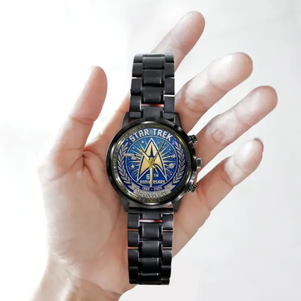 Star Trek 60th Anniversary 2026 Black Stainless Steel Watch-THK124716 - Image 4
