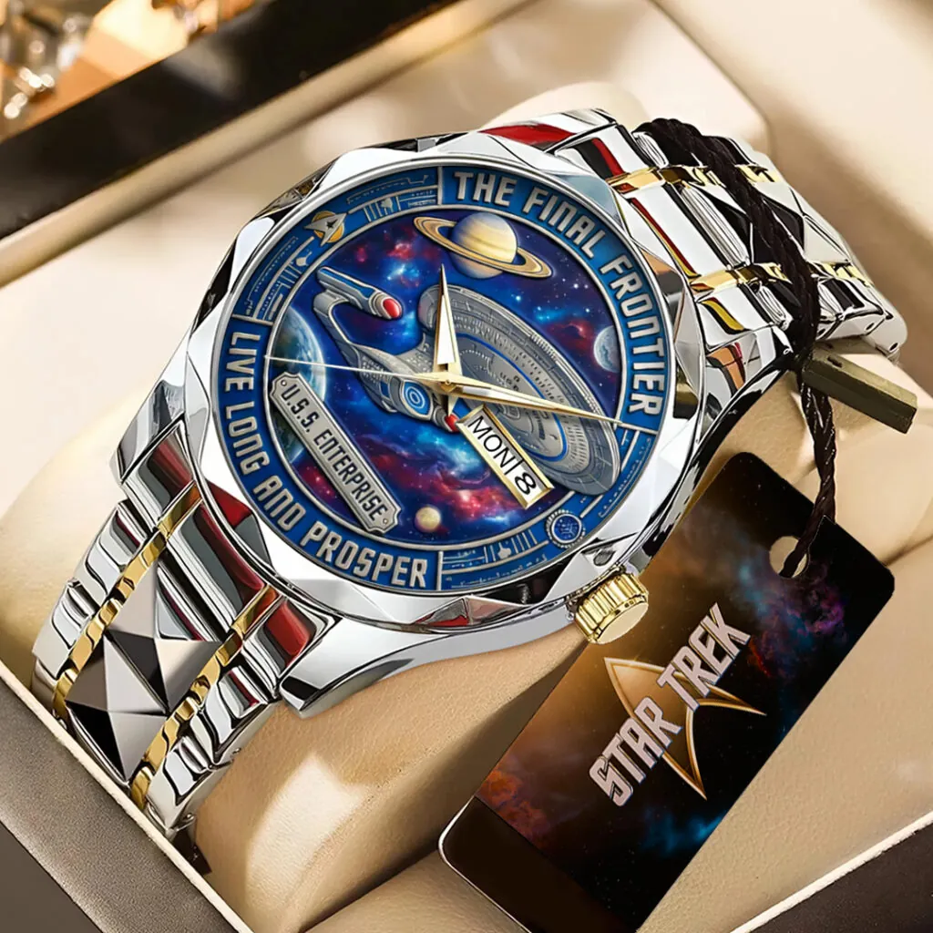 Star Trek Alloy Luxury Quartz Watch -THK124703