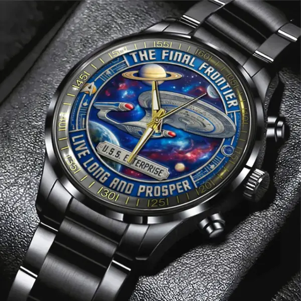 Star Trek 60th Anniversary 2026 Black Stainless Steel Watch-THK124704