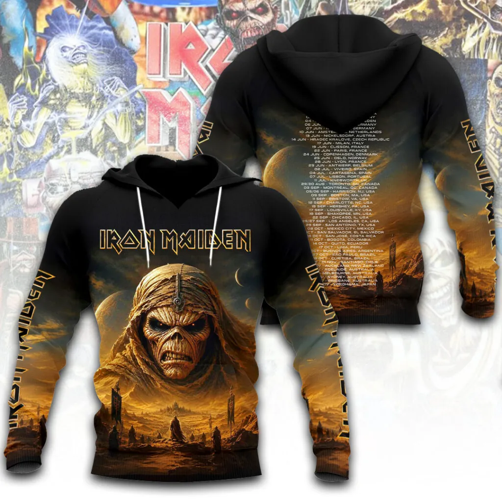 Iron Maiden Tour 2026 3D Apparel - THK130276 - Image 2