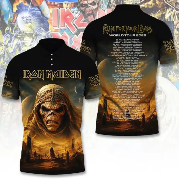 Iron Maiden Tour 2026 3D Apparel - THK130276 - Image 3