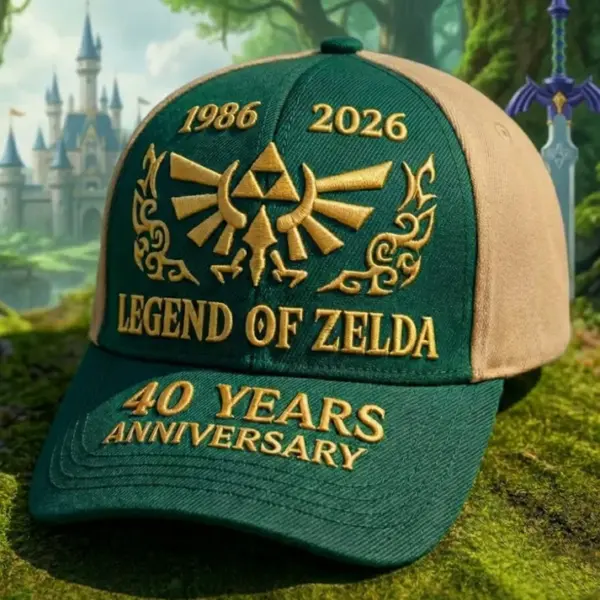 Alternative view of Personalized Legend Hero Cap Legendary Fantasy Adventure 40th Anniversary