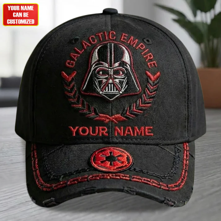 Galactic Dark Warrior - Personalized The Force Classic Cap - Image 2