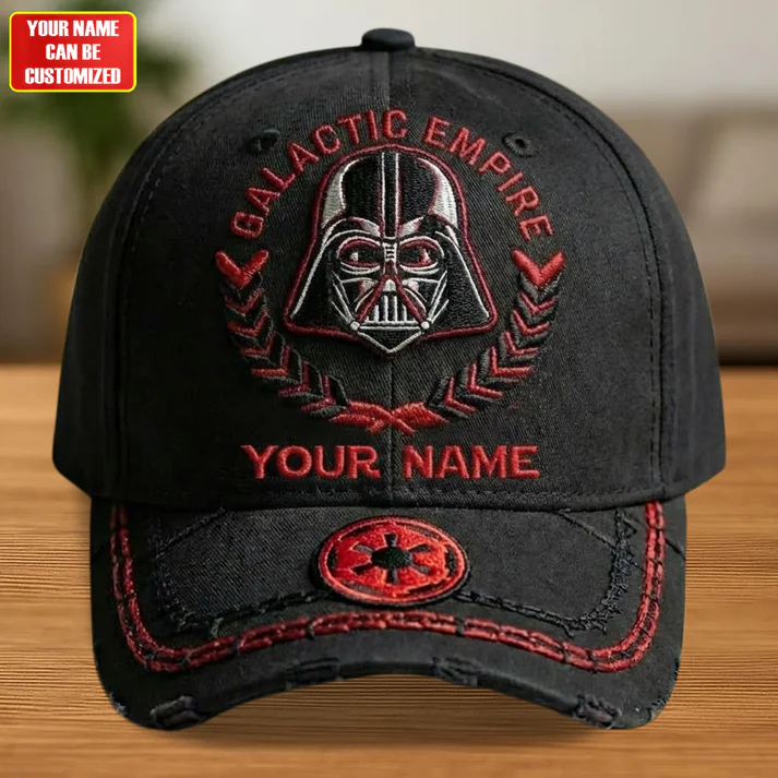 Galactic Dark Warrior - Personalized The Force Classic Cap - Image 3