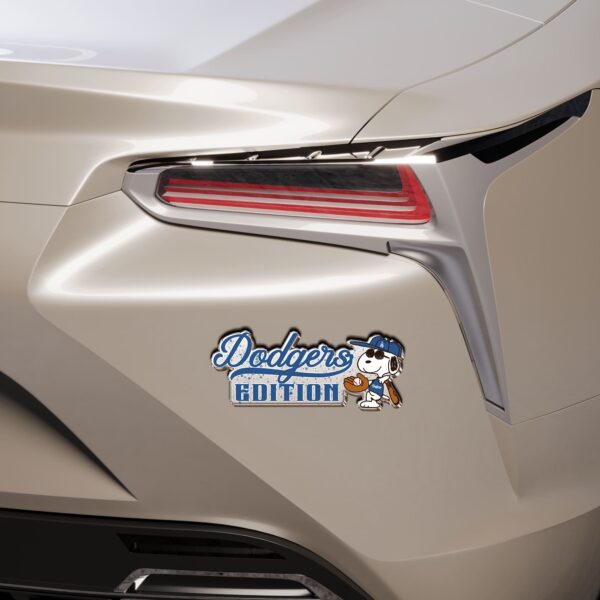 Los Angeles Dodgers Edition 3D Inlayed Car Name - Image 5