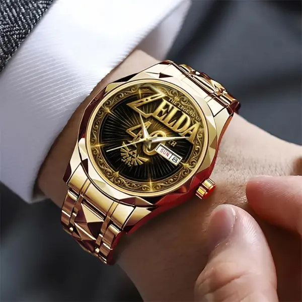 Alternative view of The Legend of Zelda 40th Anniversary Alloy Luxury Quartz Watch-THK122763