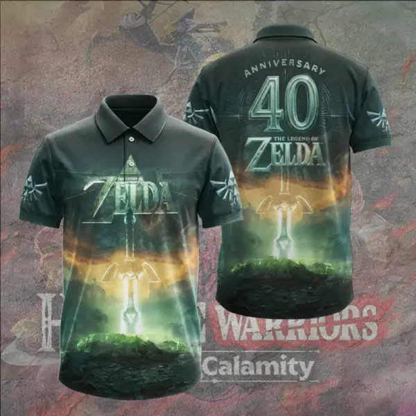 The Legend of Zelda 40th Anniversary 3D Apparel -THK122783 - Image 3