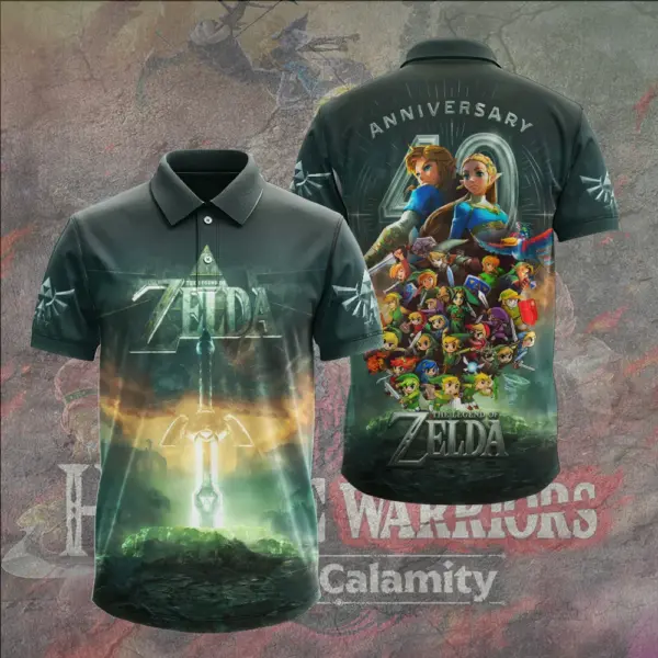 The Legend of Zelda 40th Anniversary 3D Apparel -THK122779 - Image 3