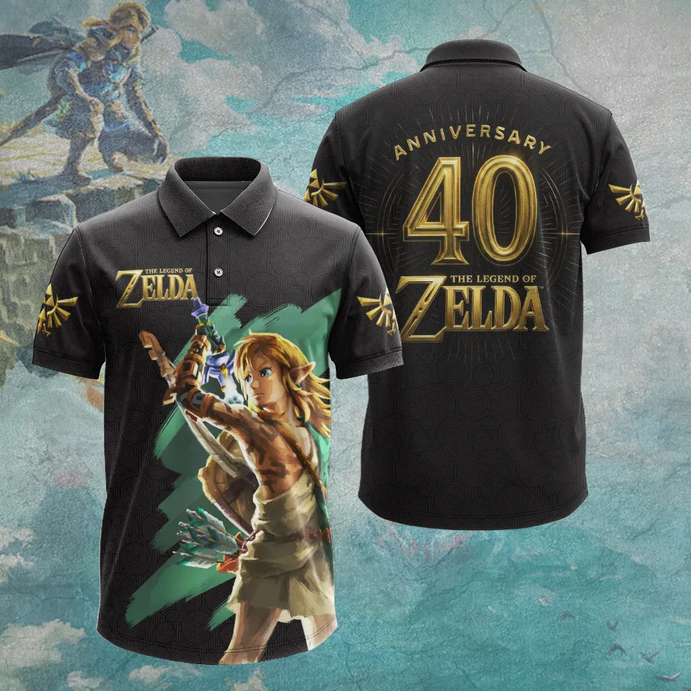 The Legend of Zelda 40th Anniversary 3D Apparel -THK122787 - Image 3
