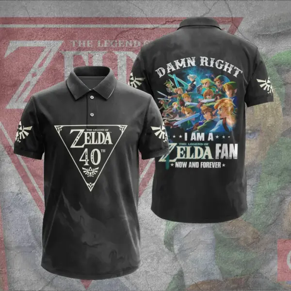 The Legend of Zelda 40th Anniversary 3D Apparel -THK122465 - Image 3