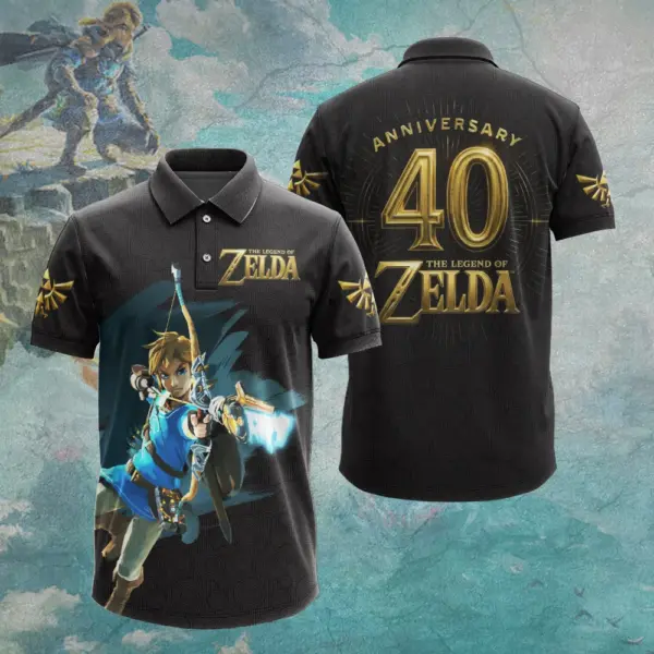 The Legend of Zelda 40th Anniversary 3D Apparel -THK122803 - Image 3