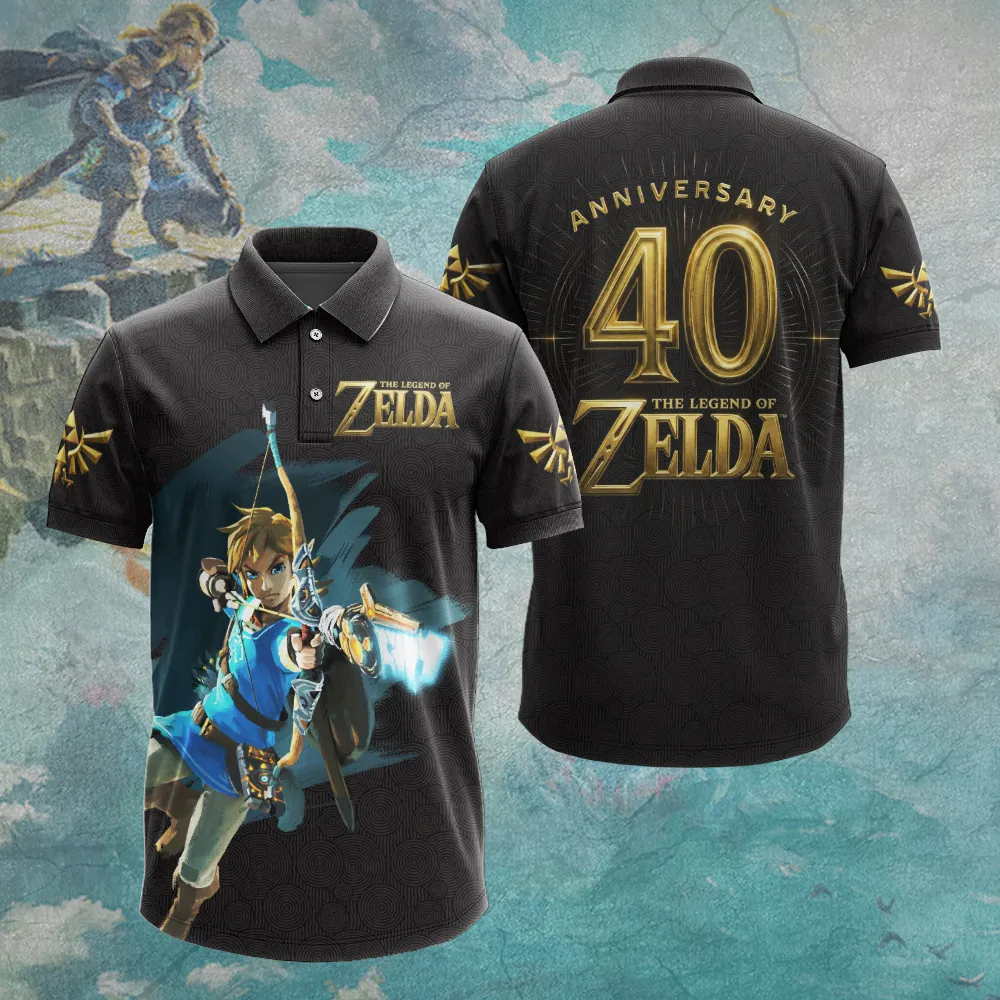 The Legend of Zelda 40th Anniversary 3D Apparel -THK122803 - Image 3