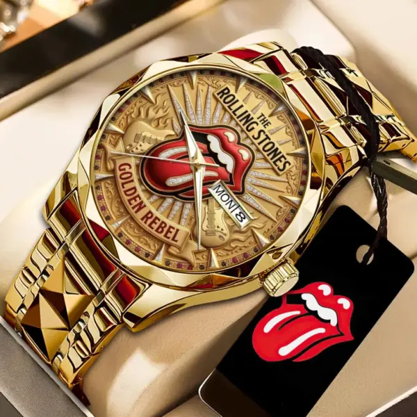 The Rolling Stones Alloy Luxury Quartz Watch