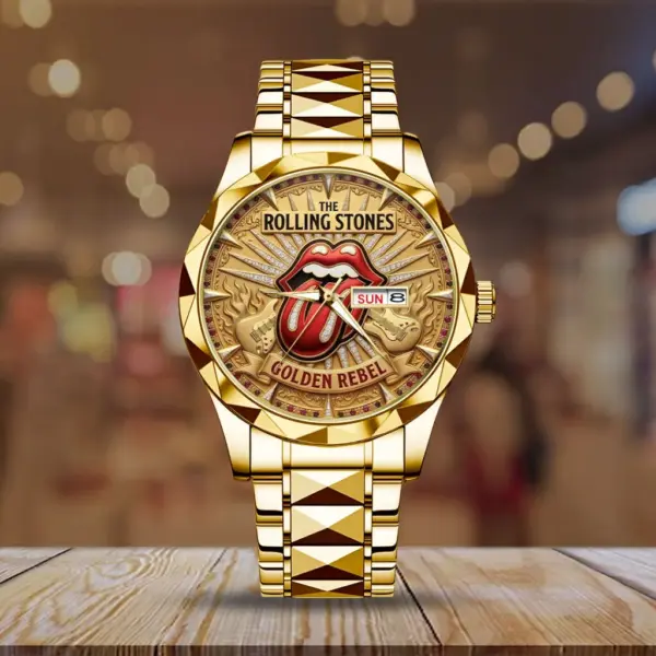 The Rolling Stones Alloy Luxury Quartz Watch - Image 3