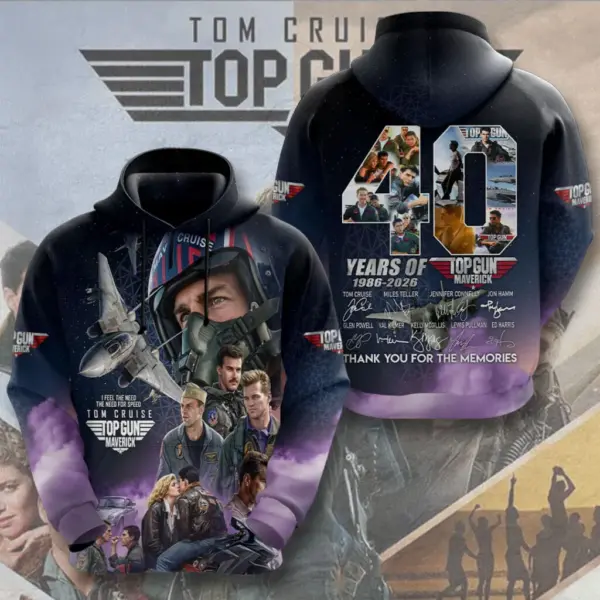 Alternative view of Top Gun 40th Anniversary 3D Apparel - THK129420