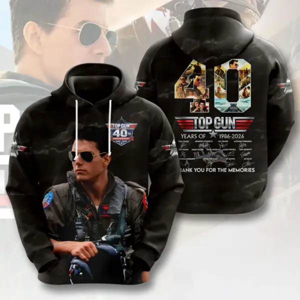 Alternative view of Top Gun 40th Anniversary 3D Apparel - THK129418