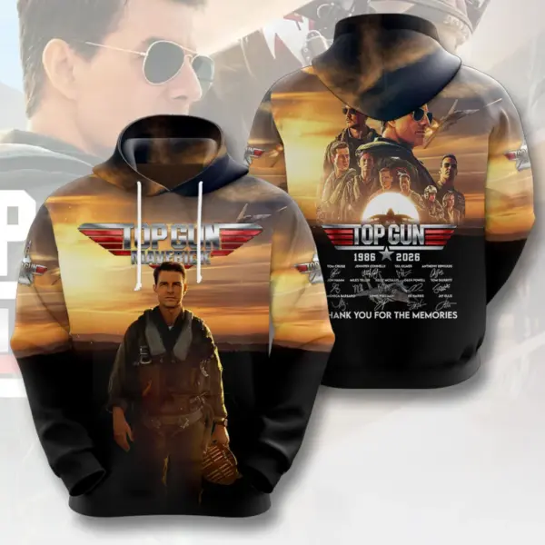Alternative view of Top Gun 40th Anniversary 3D Apparel - THK129417