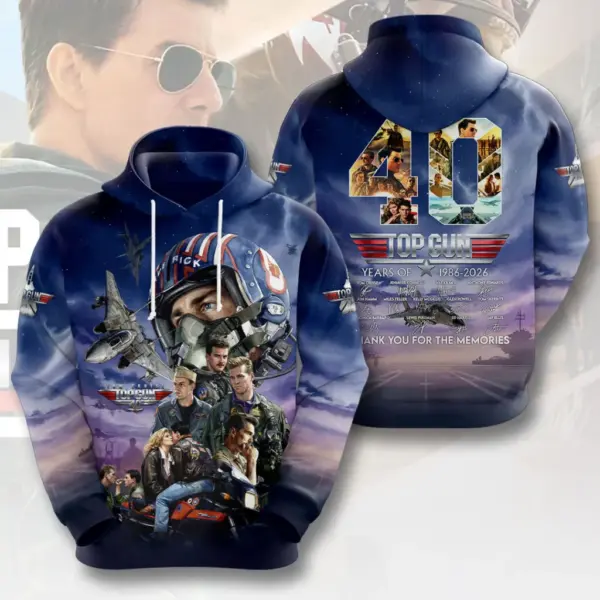 Alternative view of Top Gun 40th Anniversary 3D Apparel - THK129416