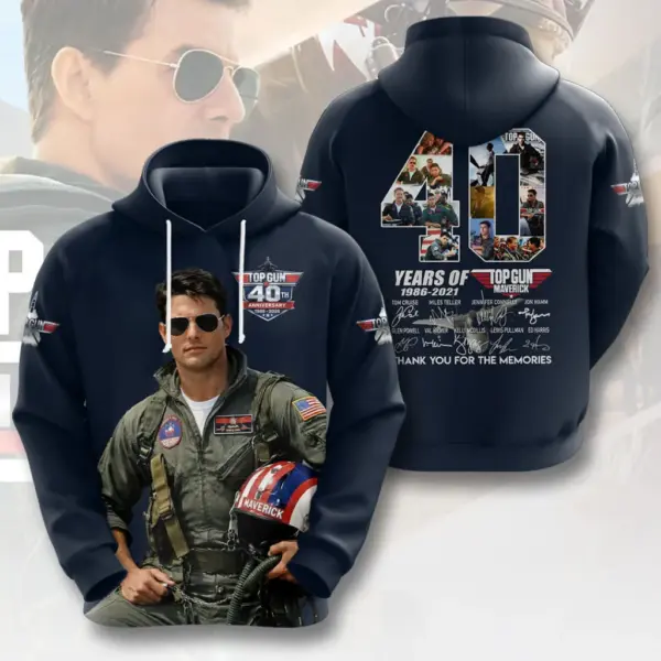 Alternative view of Top Gun 40th Anniversary 3D Apparel - THK129413