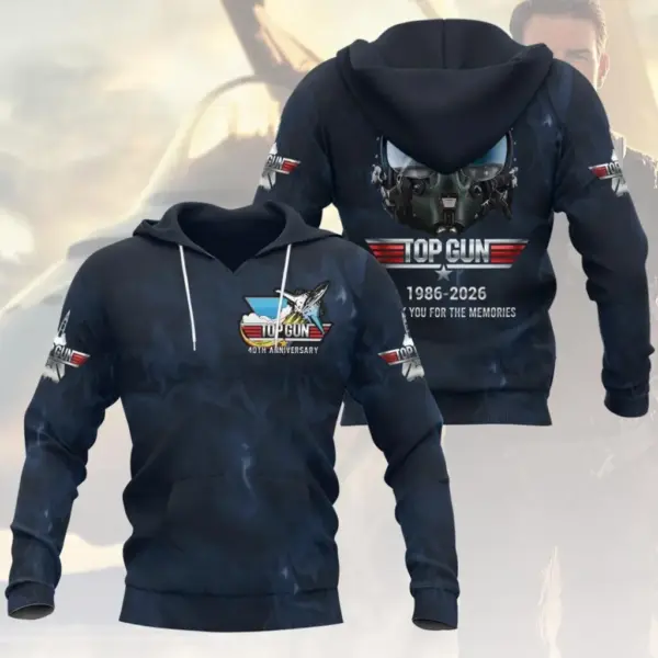 Alternative view of Top Gun 40th Anniversary 3D Apparel - THK129415