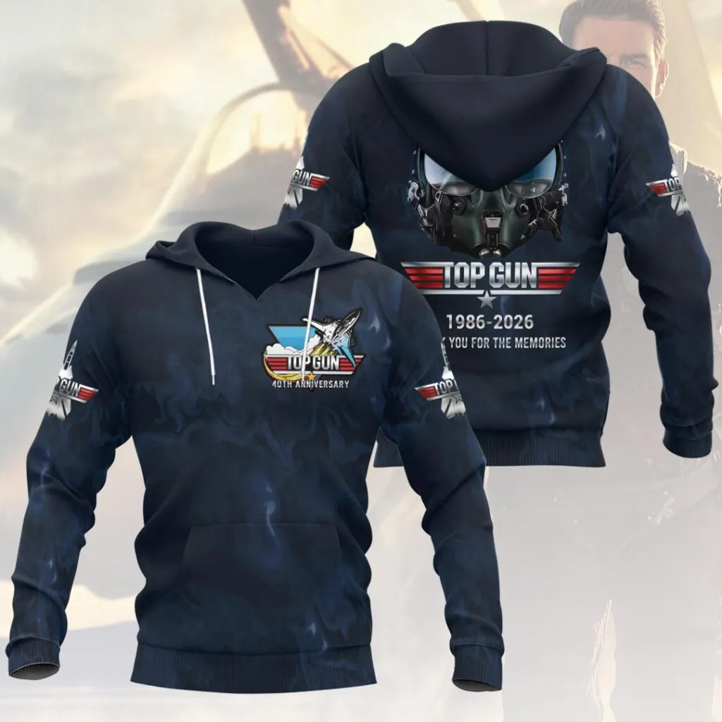 Top Gun 40th Anniversary 3D Apparel - THK129415 - Image 2