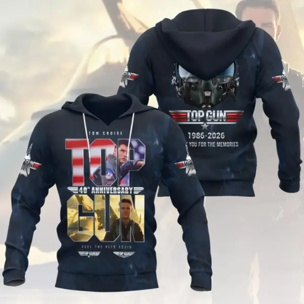 Alternative view of Top Gun 40th Anniversary 3D Apparel - THK129412