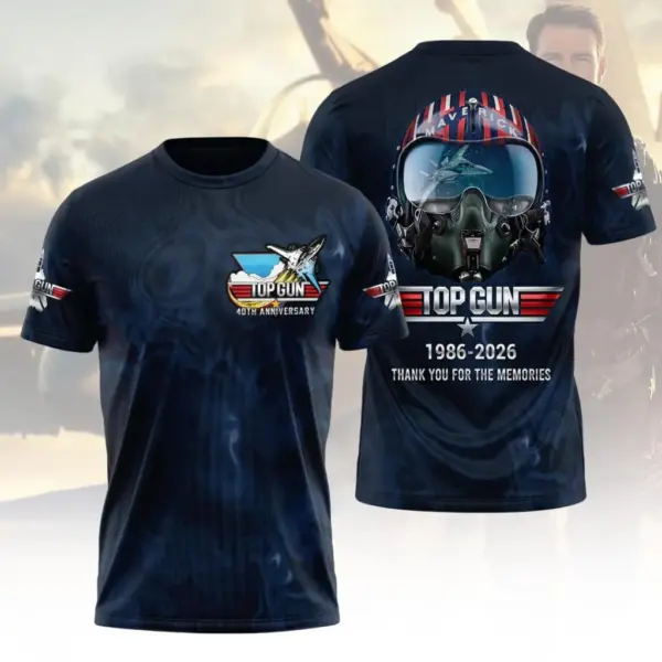 Top Gun 40th Anniversary 3D Apparel - THK129415
