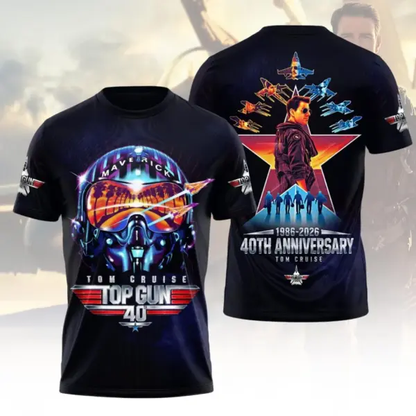 Top Gun 40th Anniversary 3D Apparel - THK129411