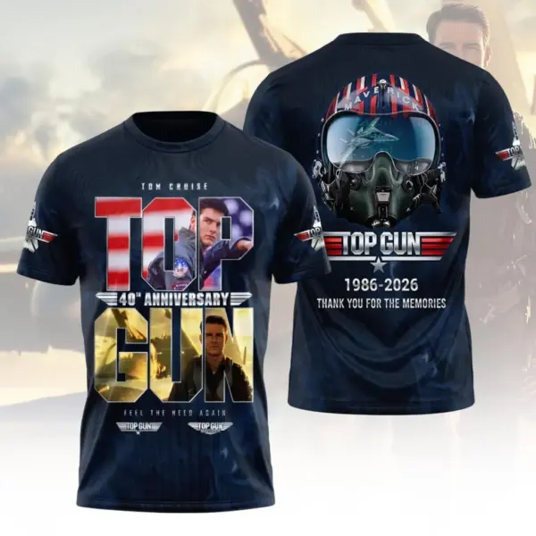 Top Gun 40th Anniversary 3D Apparel - THK129412