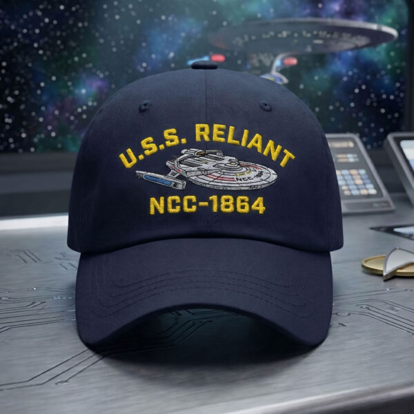 Premium Star Trek U.S.S. RELIANT NCC-1864 Embroidery Cap - Image 3
