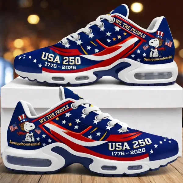 Snoopy 250 Years of America Air Max Shoes - THK130450