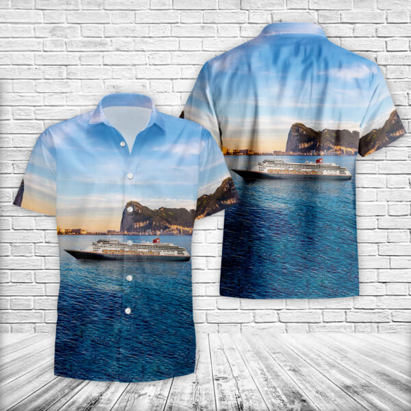 Fred. Olsen Cruise Lines MS Borealis Visiting Gibraltar Hawaiian Shirt